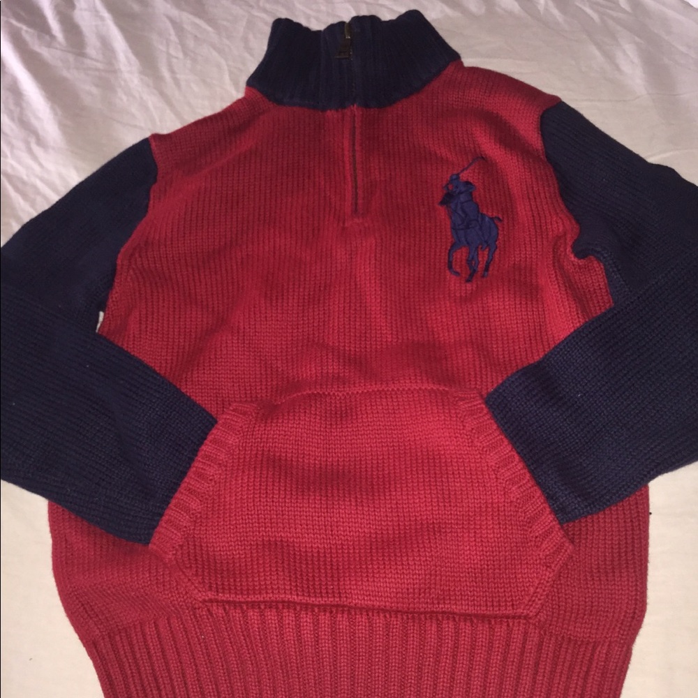 Ralph Lauren quarter zip sweater